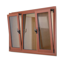 Aluminium Thermal Break Anti Theft Top Hung Windows Swing Double Hung Window